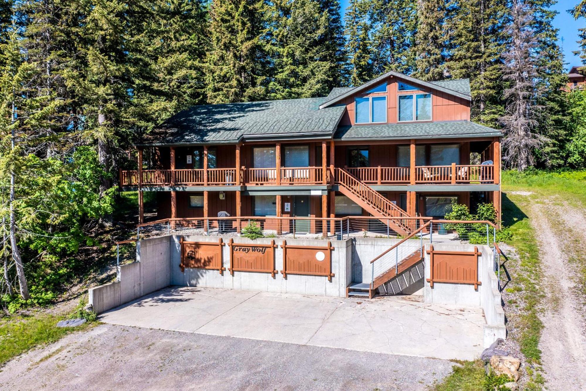 Gray Wolf Condos at Whitefish Exterior foto